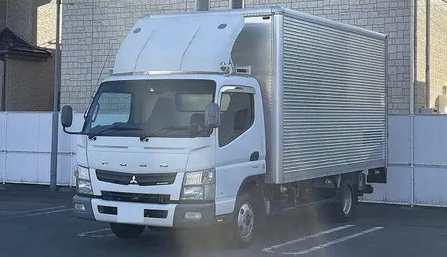 三菱 キャンター 小型 アルミバン パワーゲート SKG-FEB50 の中古トラック【車両No.139319】