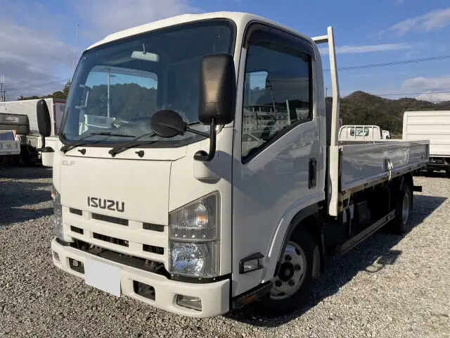 いすゞ エルフ 小型 平ボディ 床鉄板 TKG-NMR85AR の中古トラック【車両No.139311】