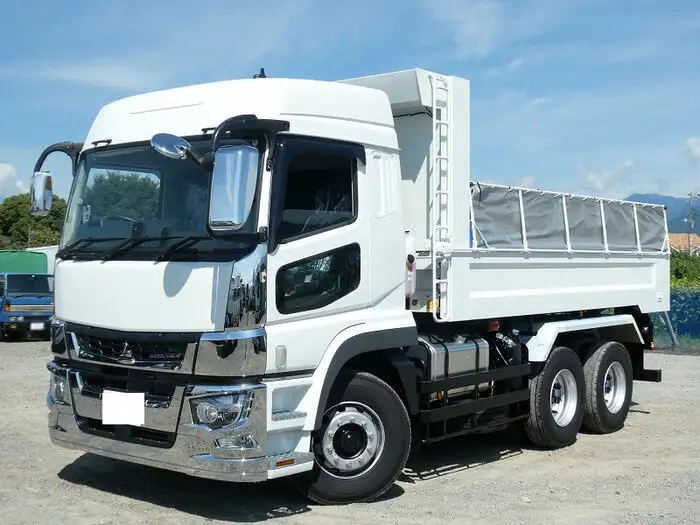 三菱 スーパーグレート 大型 ダンプ Lゲート ハイルーフ の中古トラック【車両No.139362】