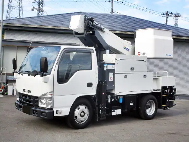 いすゞ エルフ 小型 高所・建柱車 高所作業車 2RG-NKR88AN の中古トラック【車両No.139505】