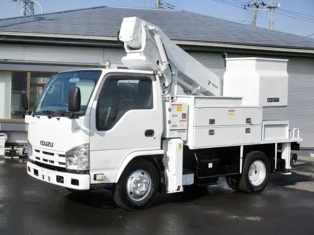いすゞ エルフ 小型 高所・建柱車 高所作業車 TKG-NKR85N の中古トラック【車両No.139506】