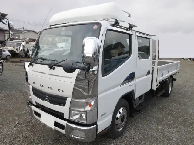 三菱 キャンター 小型 平ボディ Wキャブ SKG-FEA20 の中古トラック【車両No.139504】
