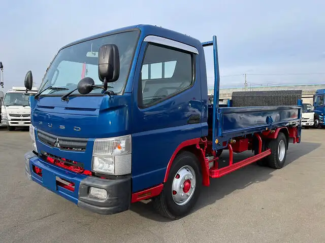 三菱 キャンター 小型 平ボディ パワーゲート SKG-FEB90 の中古トラック【車両No.139339】