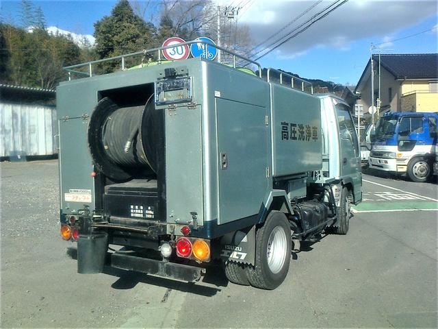 いすゞ エルフ 小型 タンク車 高圧洗浄車 ｜画像4