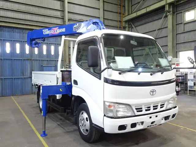 トヨタ トヨエース 小型 クレーン付 床鉄板 3段 の中古トラック【車両No.139603】