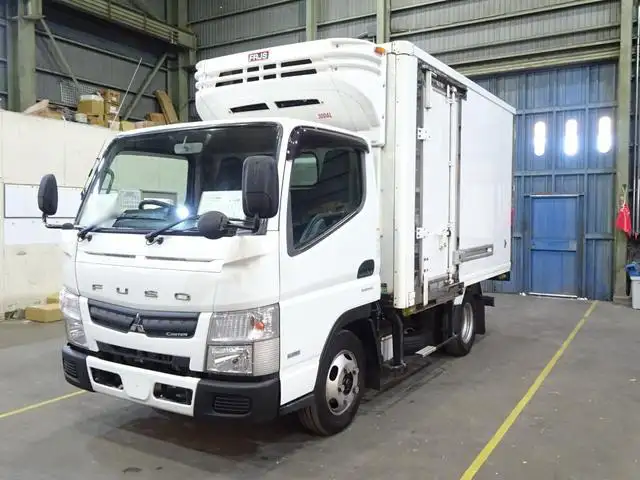 三菱 キャンター 小型 冷凍冷蔵 低温 床ステン の中古トラック【車両No.139594】