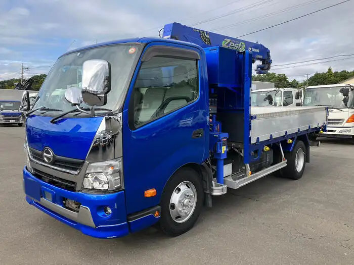 日野 デュトロ 小型 クレーン付 アルミブロック 4段 の中古トラック【車両No.139723】