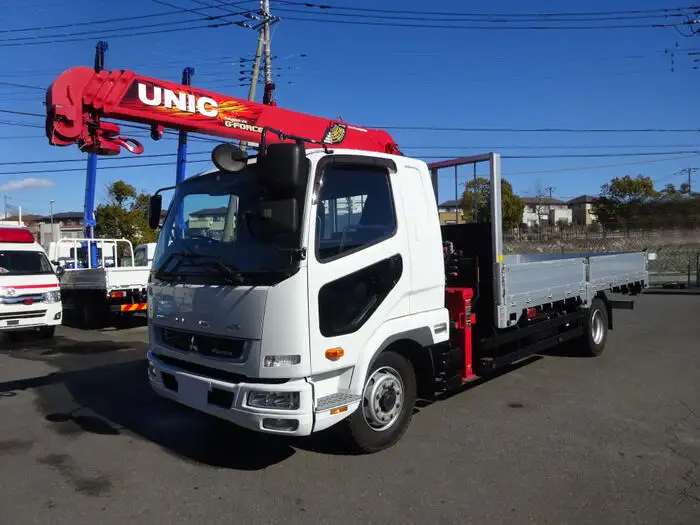 三菱 ファイター 中型/増トン クレーン付 アルミブロック エアサス の中古トラック【車両No.139876】