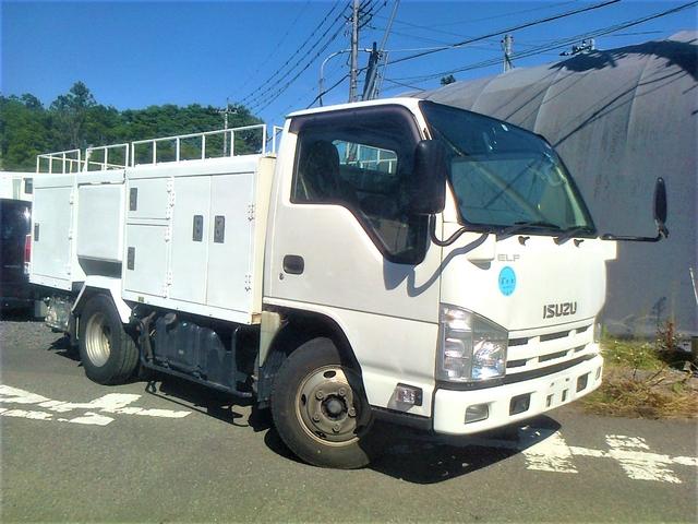 いすゞ エルフ 小型 タンク車 高圧洗浄車 ｜画像2