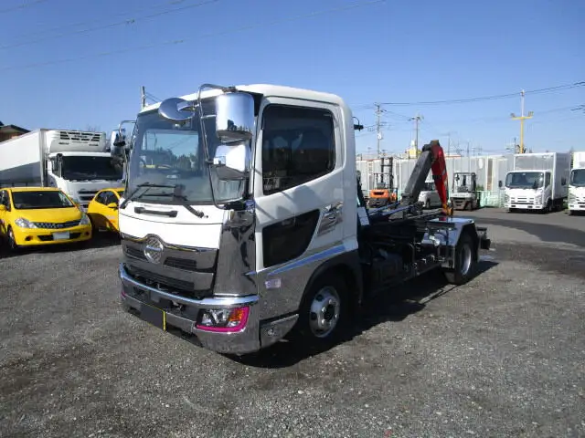 日野 レンジャー 中型/増トン アームロール コンテナ付き ツインホイスト の中古トラック【車両No.139728】