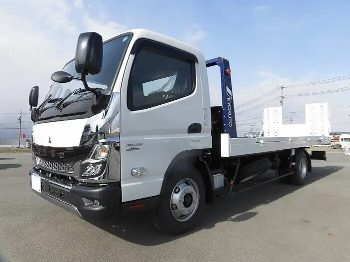 三菱 キャンター 小型 車両重機運搬 ラジコン ウインチ の中古トラック【車両No.139896】