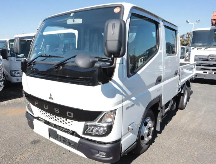 三菱 キャンター 小型 平ボディ Wキャブ 2RG-FBA20 の中古トラック【車両No.139941】