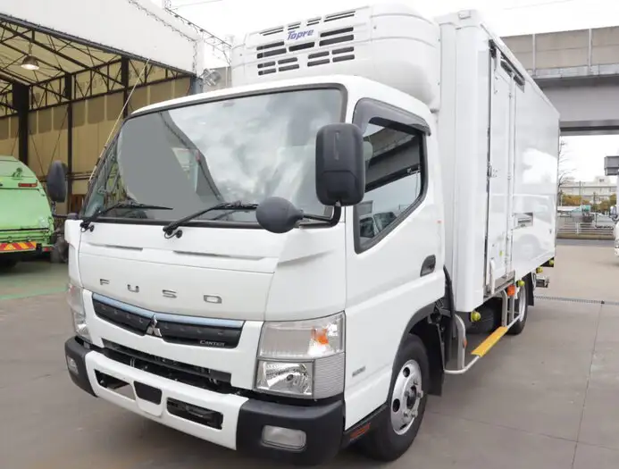 三菱 キャンター 小型 冷凍冷蔵 低温 パワーゲート の中古トラック【車両No.139946】