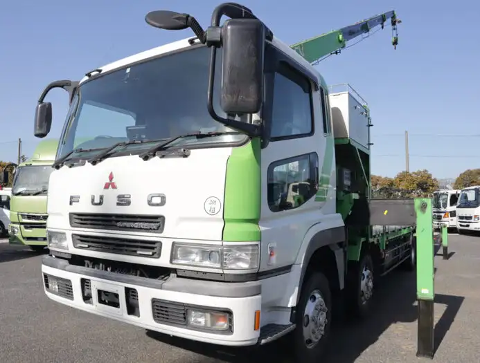 三菱 スーパーグレート 大型 クレーン付 アルミブロック エアサス の中古トラック【車両No.139944】