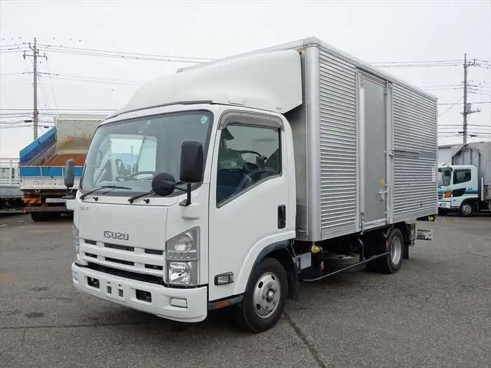 いすゞ エルフ 小型 アルミバン パワーゲート 床鉄板 の中古トラック【車両No.140094】