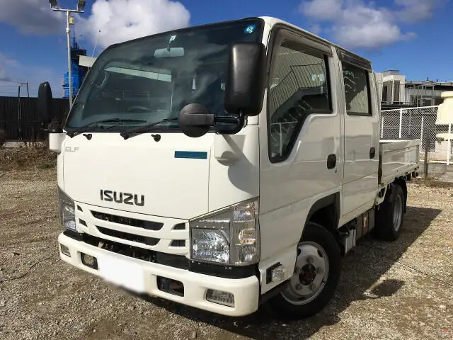 いすゞ エルフ 小型 平ボディ Wキャブ 2RG-NJS88A の中古トラック【車両No.139710】
