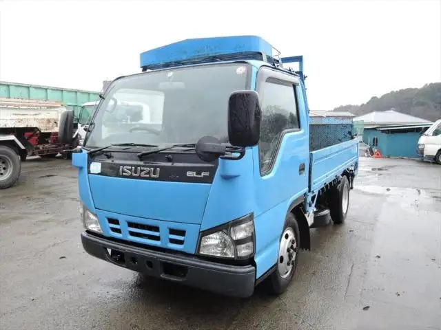 いすゞ エルフ 小型 平ボディ パワーゲート 床鉄板 の中古トラック【車両No.140350】