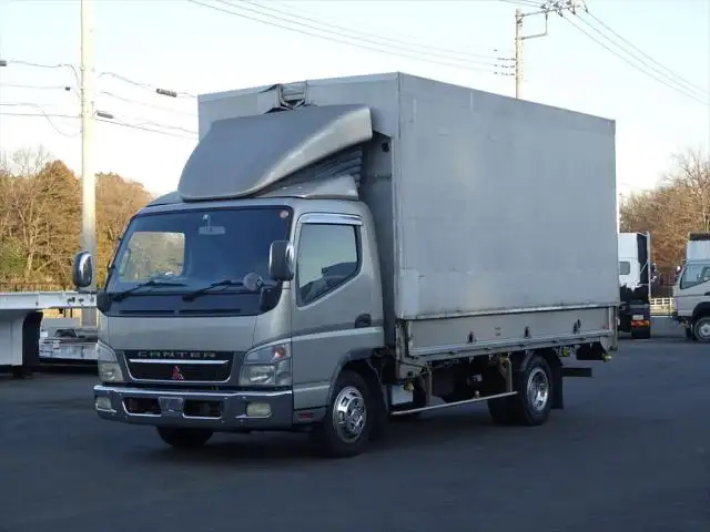 三菱 キャンター 小型 ウイング 幌ウイング PA-FE82DE の中古トラック【車両No.140299】