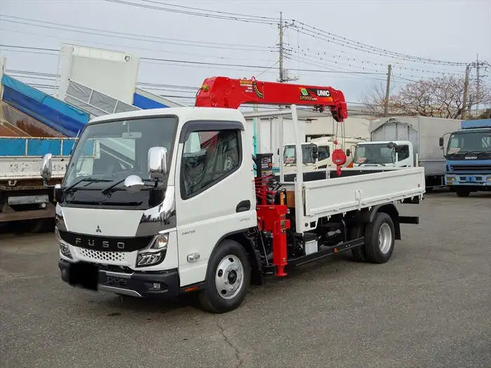 三菱 キャンター 小型 クレーン付 4段 ラジコン の中古トラック【車両No.140580】