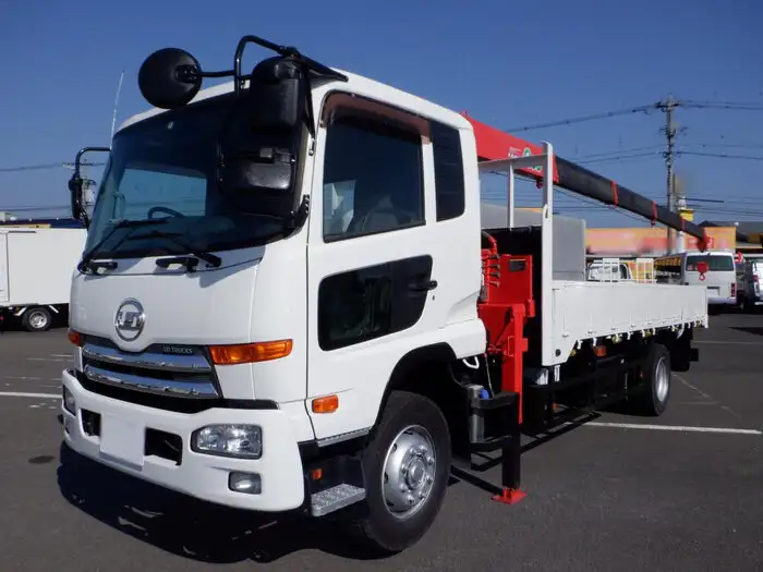 日産UD コンドル 中型/増トン クレーン付 床鉄板 5段 の中古トラック【車両No.140489】