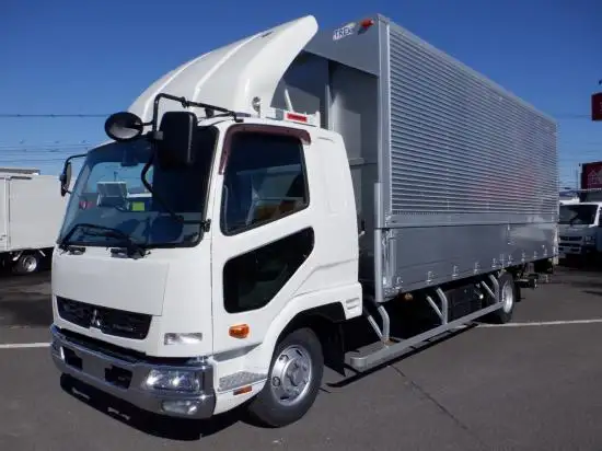 三菱 ファイター 中型/増トン ウイング パワーゲート ベッド の中古トラック【車両No.140488】