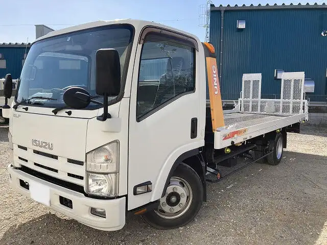 いすゞ エルフ 小型 車両重機運搬 ラジコン ウインチ の中古トラック【車両No.140216】