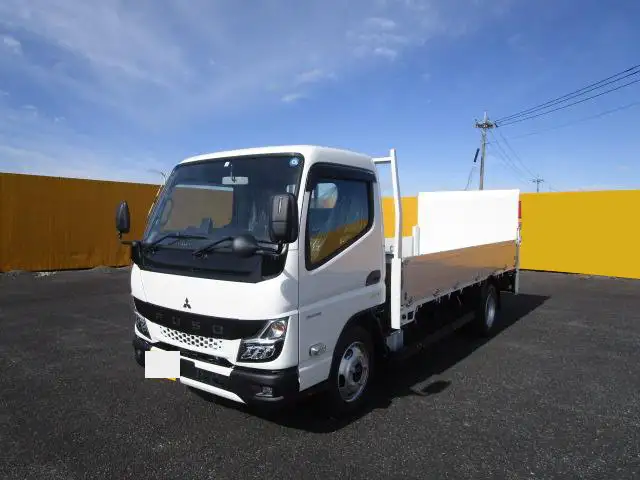三菱 キャンター 小型 平ボディ パワーゲート アルミブロック の中古トラック【車両No.140632】