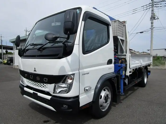 三菱 キャンター 小型 クレーン付 4段 ラジコン の中古トラック【車両No.140348】