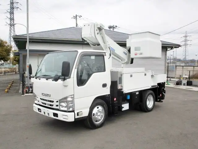 いすゞ エルフ 小型 高所・建柱車 高所作業車 TPG-NKR85AN の中古トラック【車両No.140428】