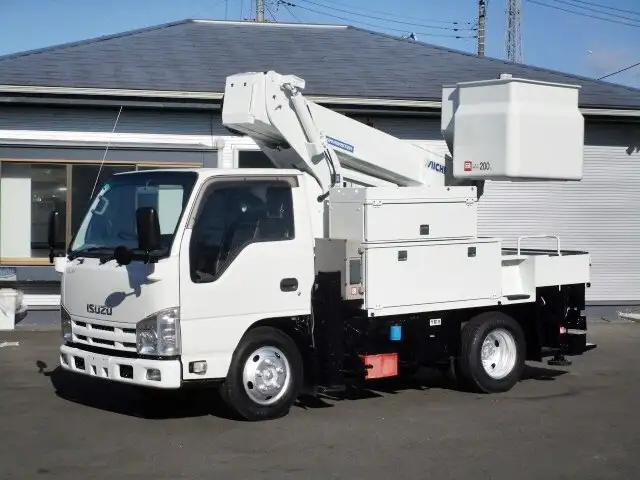 いすゞ エルフ 小型 高所・建柱車 高所作業車 TKG-NKR85AN の中古トラック【車両No.140430】