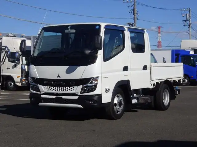 三菱 キャンター 小型 平ボディ Wキャブ 2RG-FBA20 の中古トラック【車両No.140615】