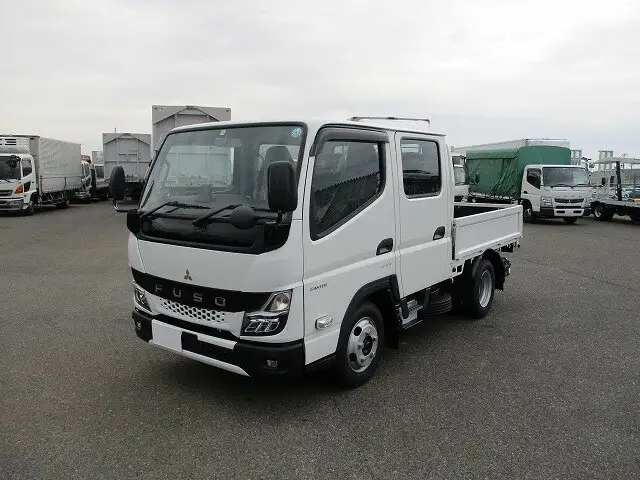 三菱 キャンター 小型 平ボディ Wキャブ 2RG-FBA20 の中古トラック【車両No.140323】