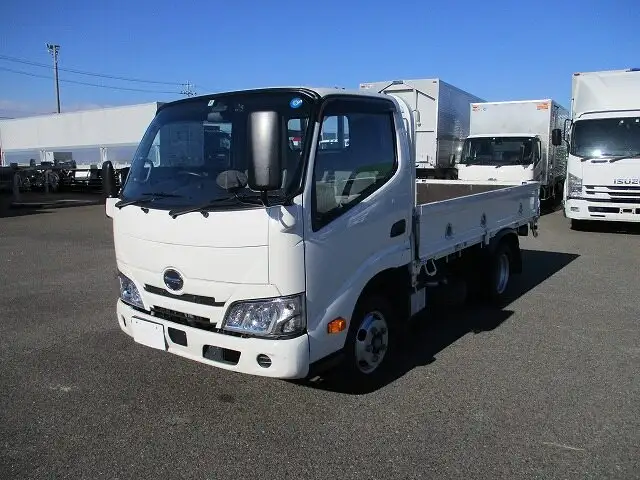 日野 デュトロ 小型 平ボディ 床鉄板 2RG-XZC605M の中古トラック【車両No.140322】