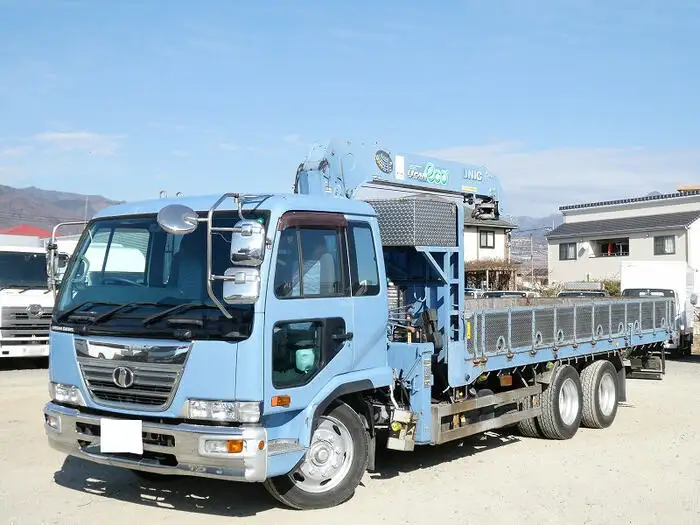 日産UD コンドル 中型/増トン クレーン付 床鉄板 アルミブロック の中古トラック【車両No.140575】