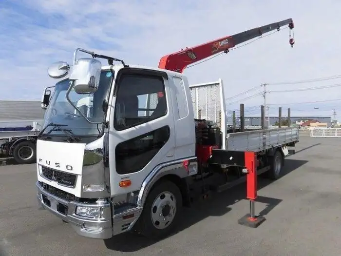 三菱 ファイター 中型/増トン クレーン付 4段 ラジコン の中古トラック【車両No.140414】