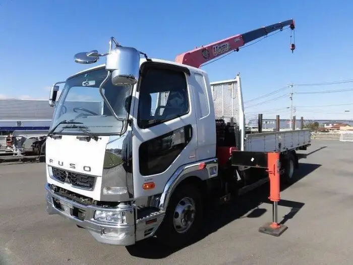 三菱 ファイター 中型/増トン クレーン付 4段 ラジコン の中古トラック【車両No.140418】