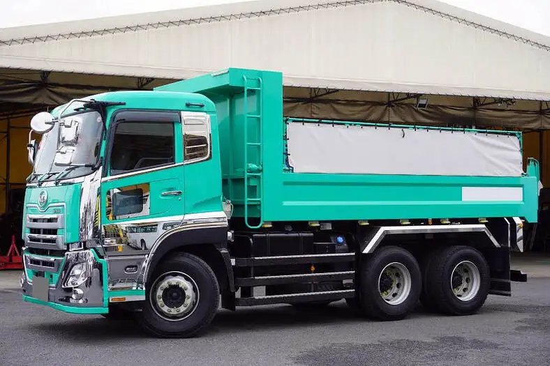 日産UD クオン 大型 ダンプ コボレーン ベッド の中古トラック【車両No.140597】