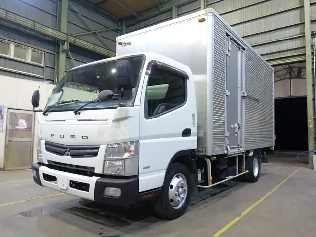 三菱 キャンター 小型 アルミバン パワーゲート サイドドア の中古トラック【車両No.140725】