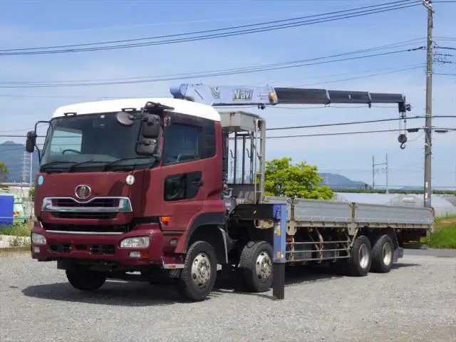 日産UD ビッグサム 大型 クレーン付 エアサス 4段 の中古トラック【車両No.140872】