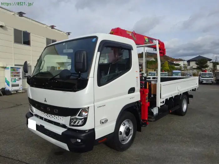 三菱 キャンター 小型 クレーン付 5段 ラジコン の中古トラック【車両No.140498】