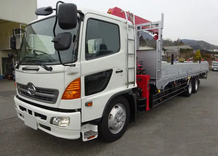 日野 レンジャー 中型/増トン クレーン付 床鉄板 アルミブロック の中古トラック【車両No.140778】
