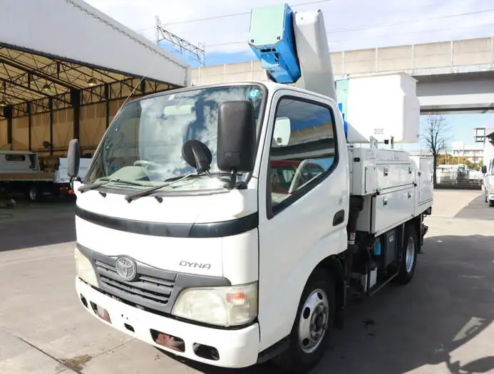 トヨタ ダイナ 小型 高所・建柱車 高所作業車 電工仕様 の中古トラック【車両No.140805】