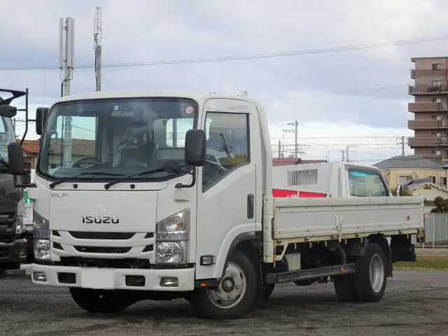 いすゞ エルフ 小型 平ボディ 床鉄板 TRG-NLR85AR の中古トラック【車両No.140857】