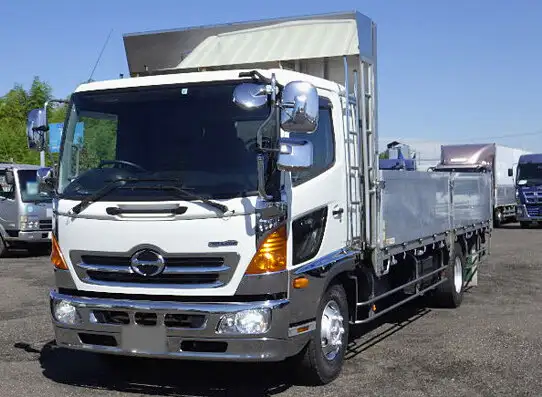 日野 レンジャー 中型/増トン 平ボディ アルミブロック ベッド の中古トラック【車両No.140867】