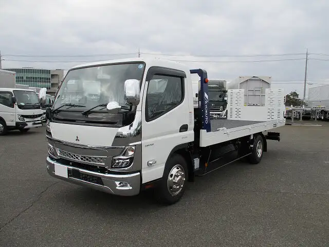 三菱 キャンター 小型 車両重機運搬 ラジコン ウインチ の中古トラック【車両No.140790】