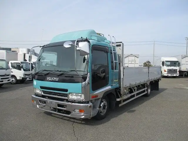 いすゞ フォワード 中型/増トン 平ボディ 床鉄板 アルミブロック の中古トラック【車両No.140791】