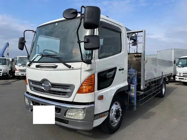 日野 レンジャー 中型/増トン クレーン付 アルミブロック 4段 の中古トラック【車両No.140878】