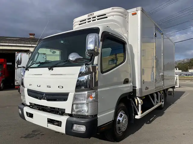 三菱 キャンター 小型 冷凍冷蔵 低温 パワーゲート の中古トラック【車両No.140794】
