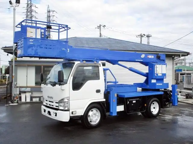 いすゞ エルフ 小型 高所・建柱車 高所作業車  の中古トラック【車両No.140751】