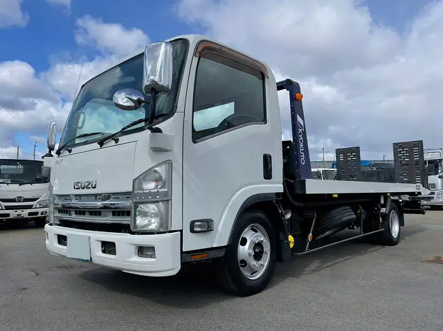 いすゞ エルフ 小型 車両重機運搬 ラジコン ウインチ の中古トラック【車両No.141070】